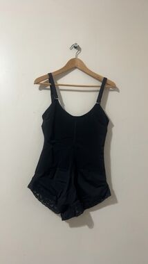 ShaperX Black Women's XL Body Shaper One-Piece